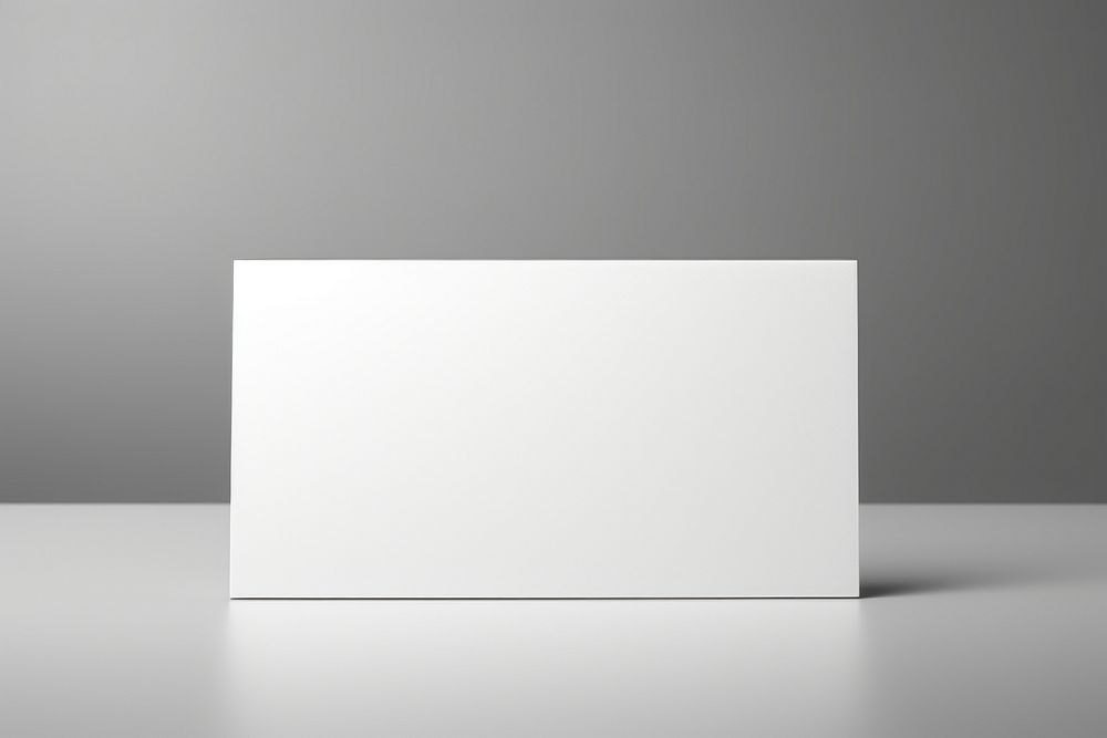 Name card paper white architecture. 