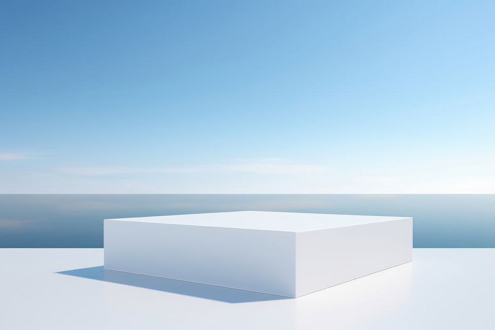 White paper box sky outdoors nature. AI generated Image by rawpixel.