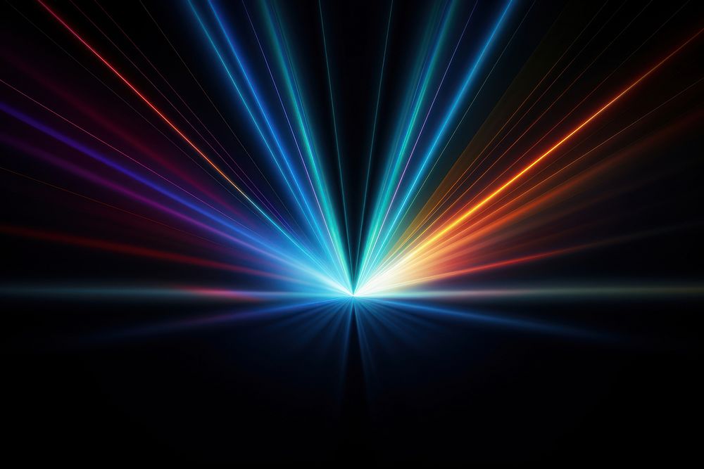 Holographic flare light backgrounds laser. AI generated Image by rawpixel.