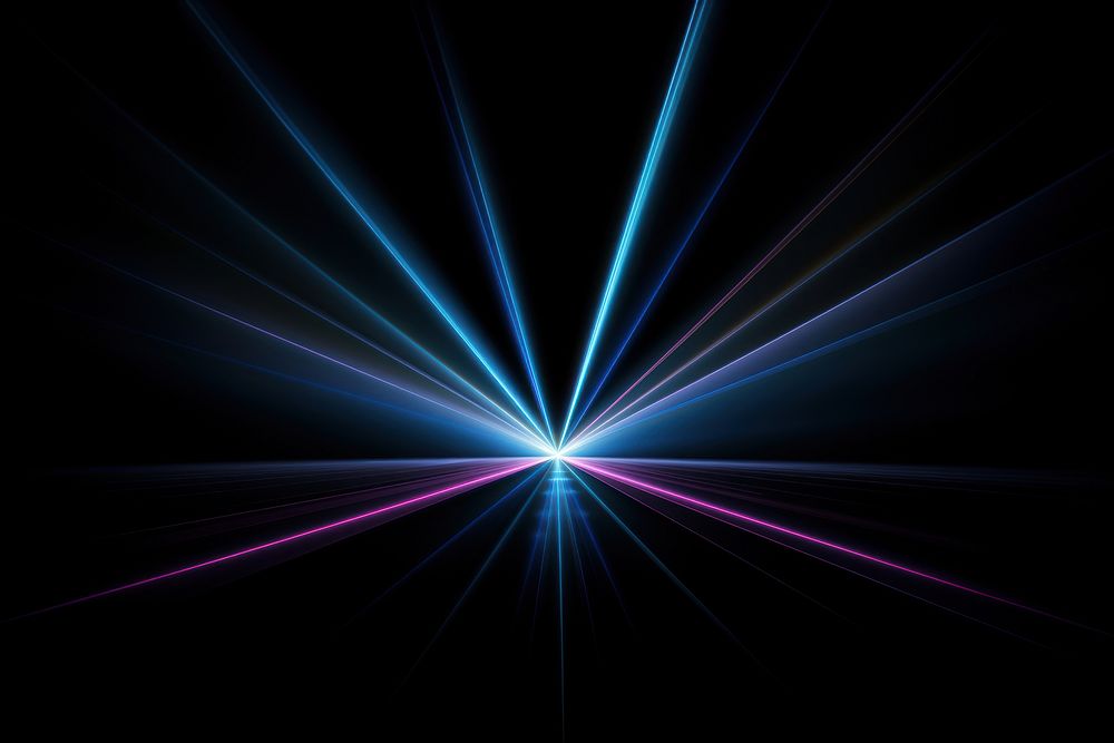 Holographic Ray light backgrounds laser. AI generated Image by rawpixel.