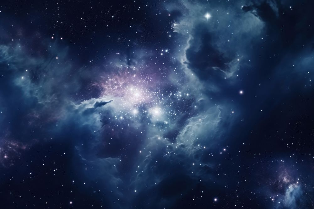 Nebular galaxy space astronomy universe. AI generated Image by rawpixel.