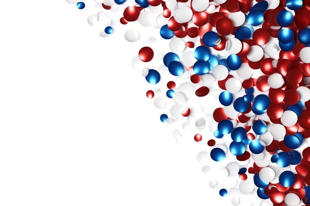 Confetti backgrounds balloon blue. AI generated Image by rawpixel.