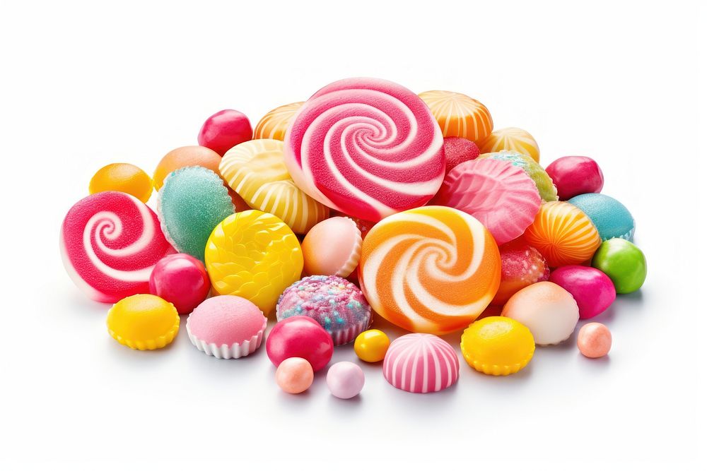 Confectionery lollipop dessert candy. 