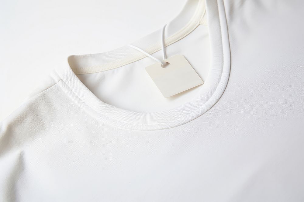 T shirt t-shirt white accessories. AI generated Image by rawpixel.