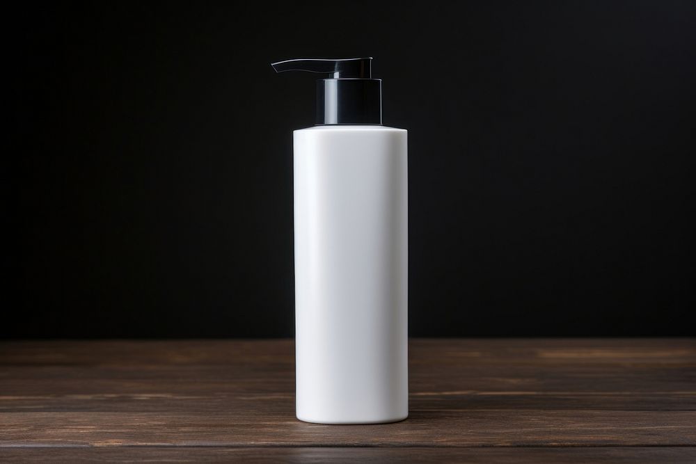 Lotion container cylinder bottle lighting. 