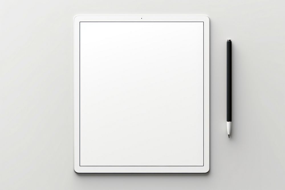 Tablet pen technology rectangle. 