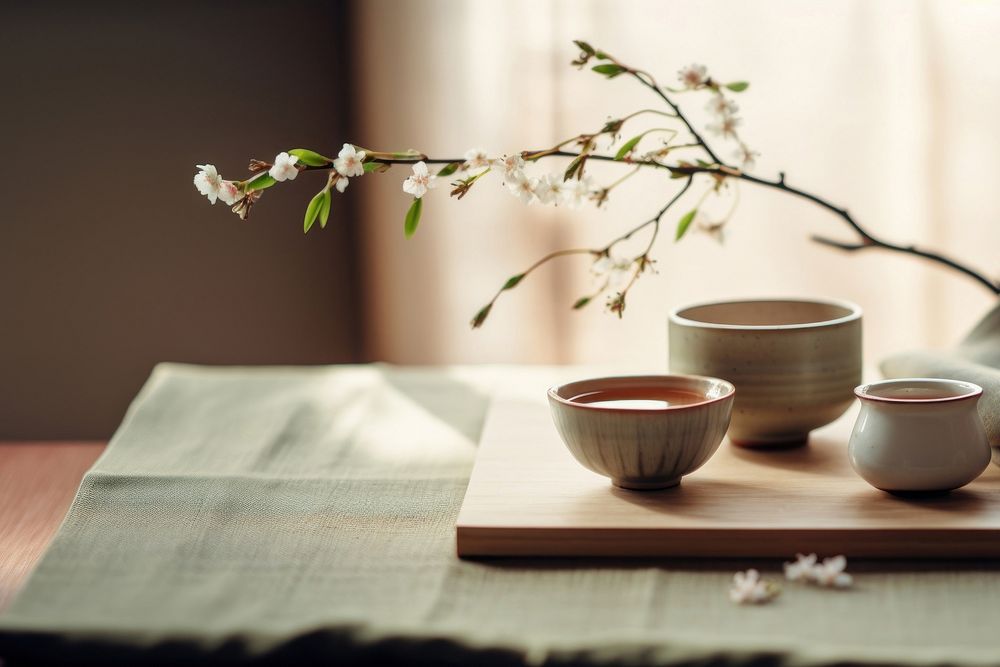 Japanese Tea flower table plant. 