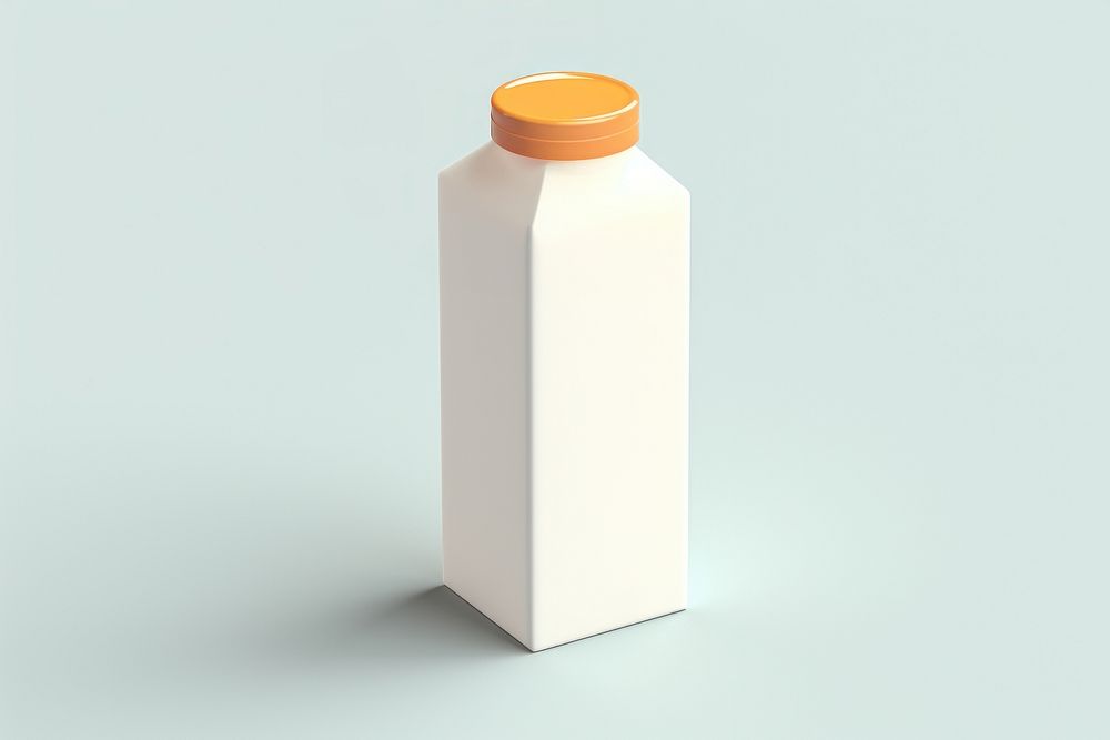 Juice box bottle milk container. AI generated Image by rawpixel.