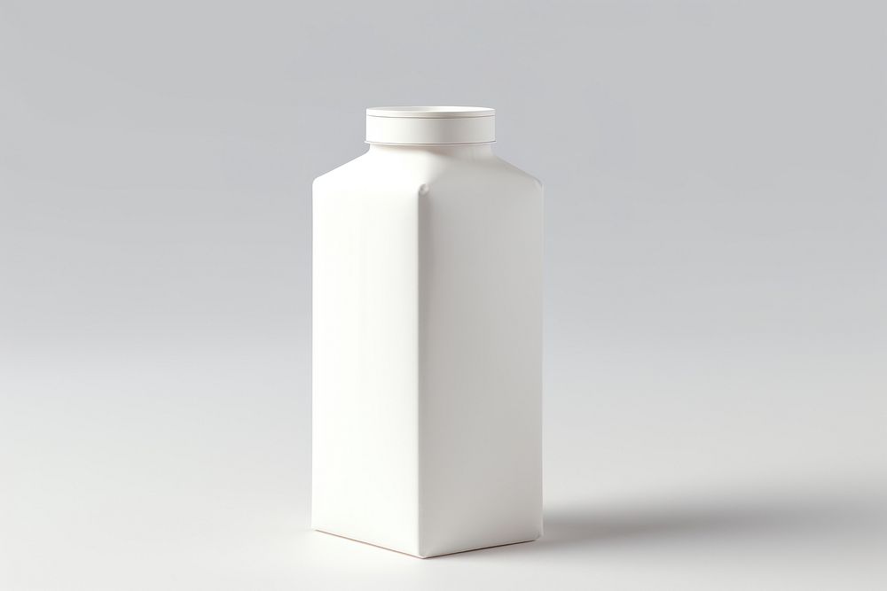 Juice box bottle white milk. AI generated Image by rawpixel.