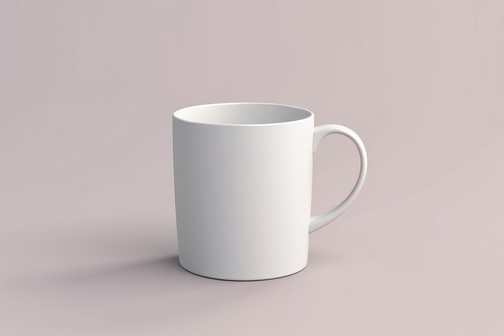 Coffee mug porcelain drink cup. 