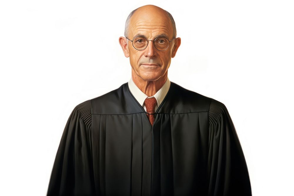 Judge portrait adult photo. AI generated Image by rawpixel.