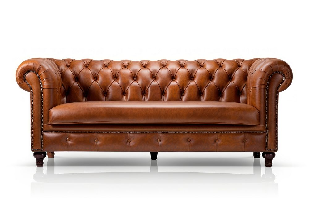 Furniture leather chair sofa. AI generated Image by rawpixel.