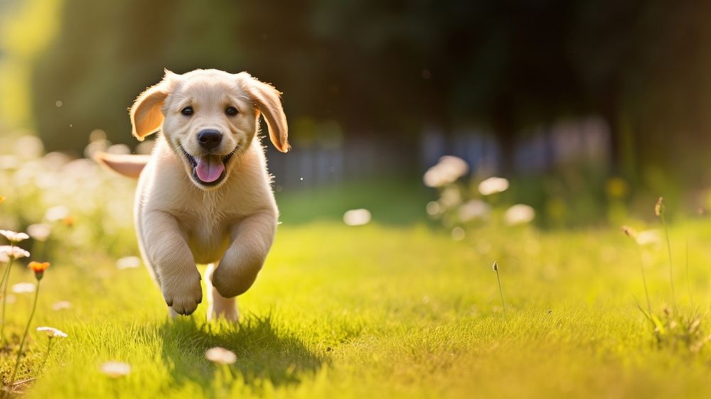 Puppy playing animal mammal dog. 