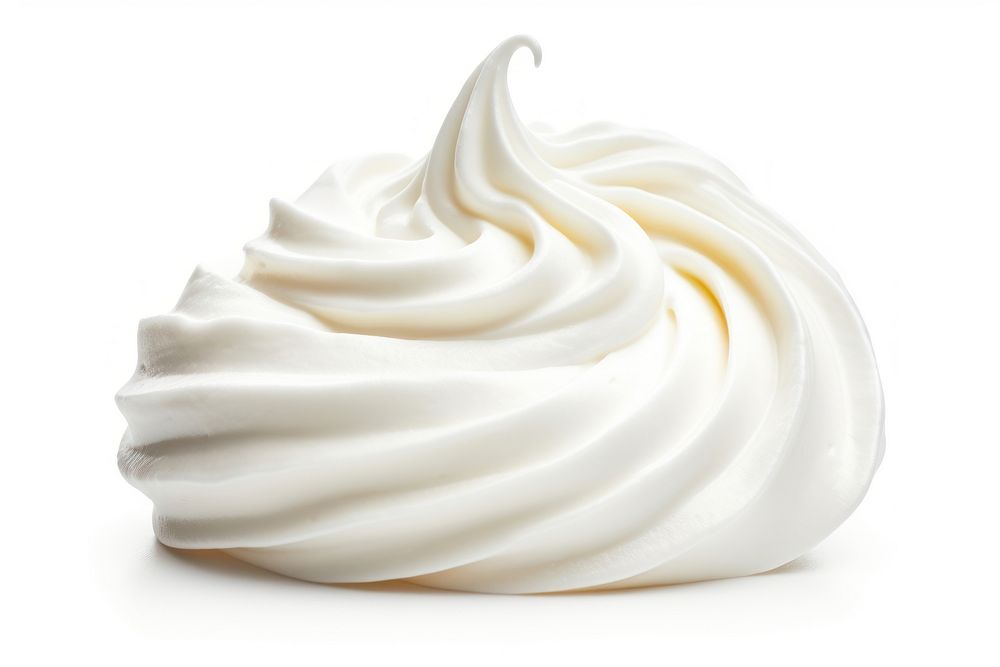 Cream dessert whipped white. AI generated Image by rawpixel.