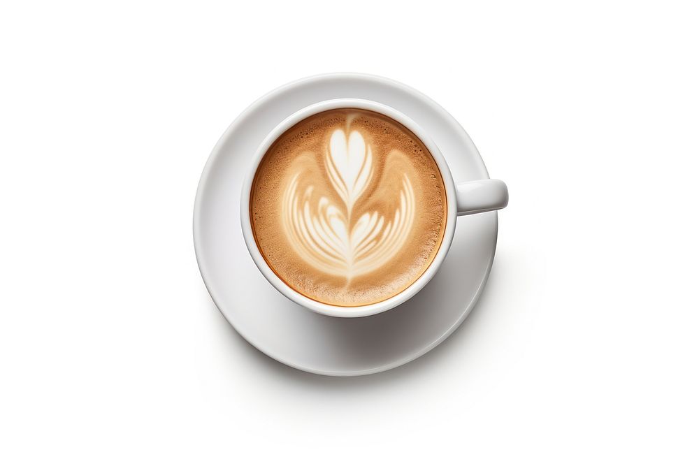 Coffee latte cup drink. AI generated Image by rawpixel.