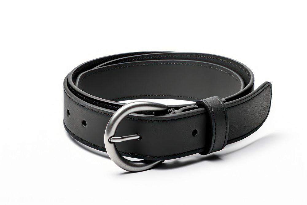 Buckle belt leather metal. AI generated Image by rawpixel.