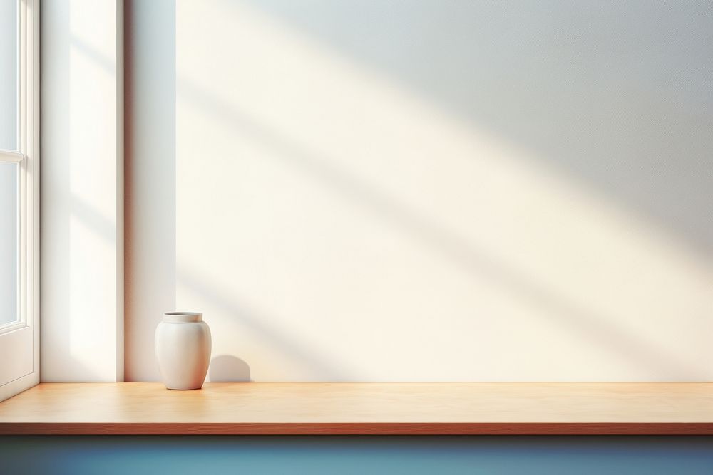 Window windowsill table architecture. AI generated Image by rawpixel.