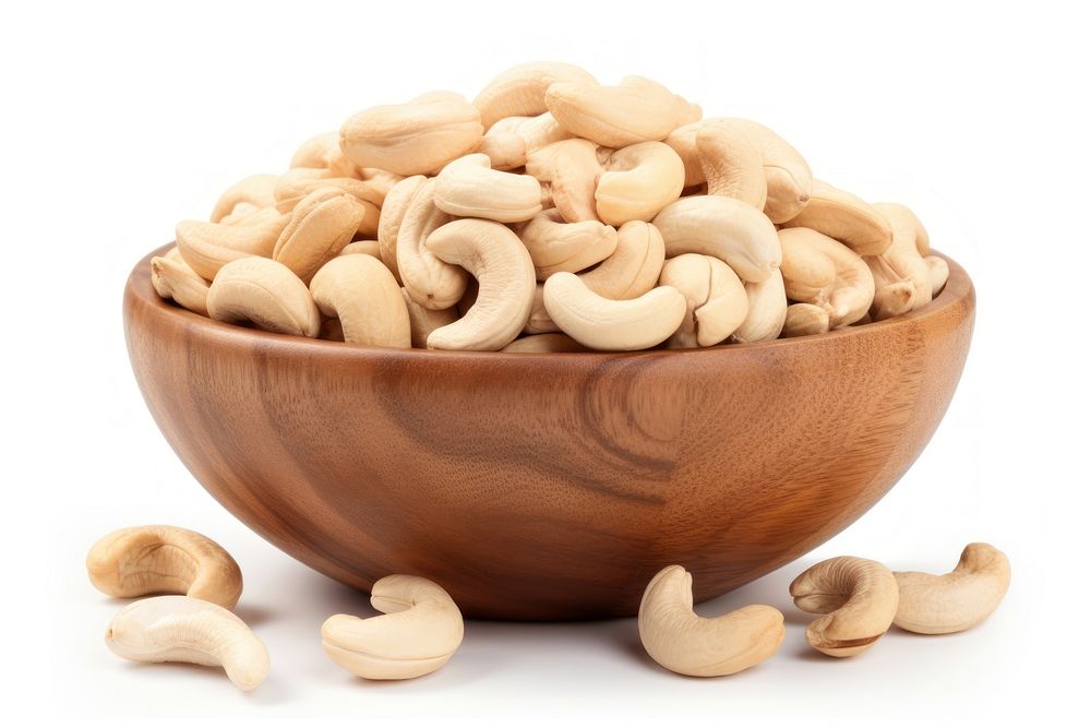 Cashew bowl food nut. AI generated Image by rawpixel.