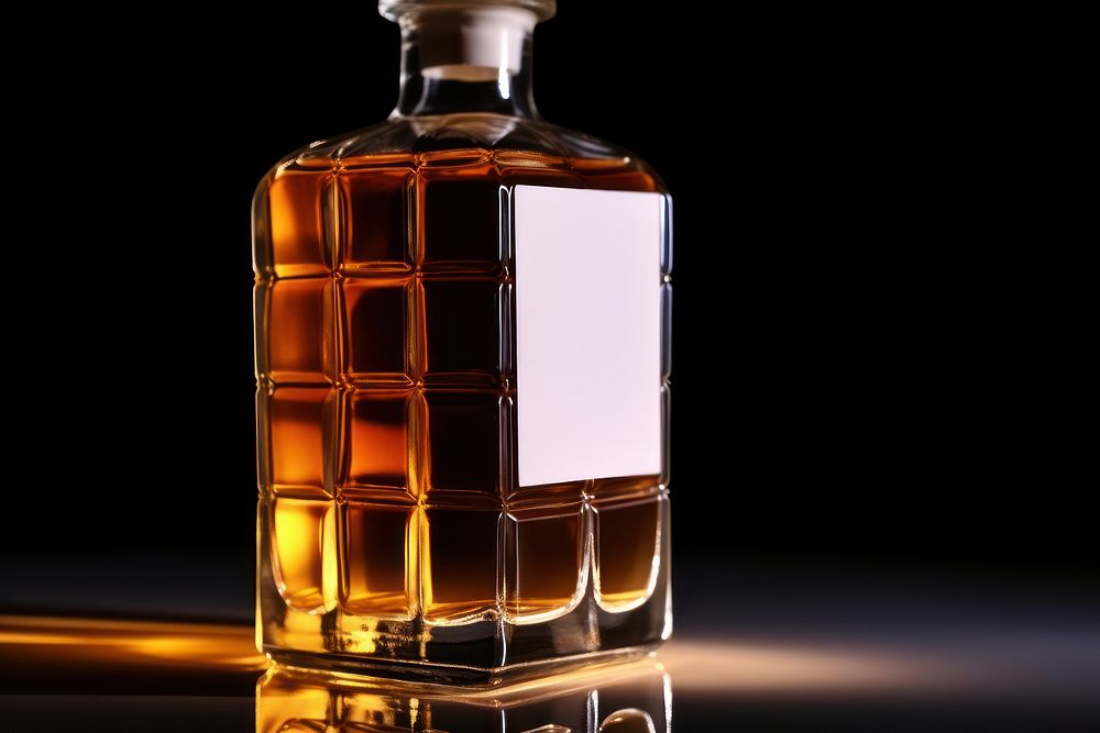 Product bottle perfume whisky drink. AI generated Image by rawpixel.