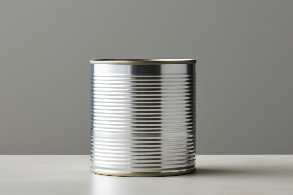 Food container aluminium cylinder. AI generated Image by rawpixel.