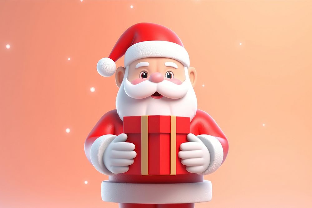 Hand opening christmas cartoon gift. AI generated Image by rawpixel.