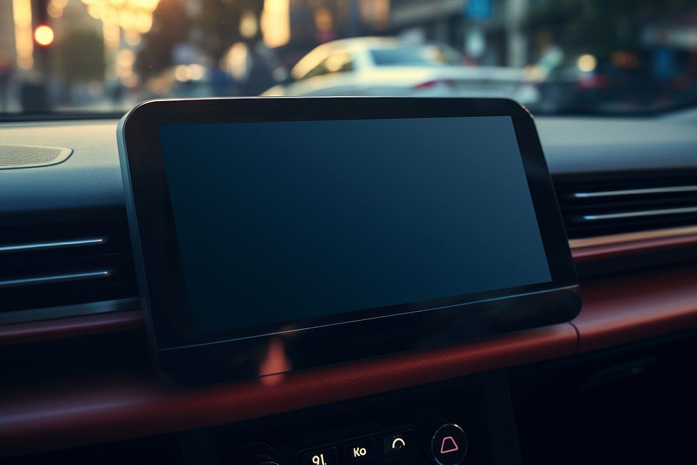 Car entertainment system screen