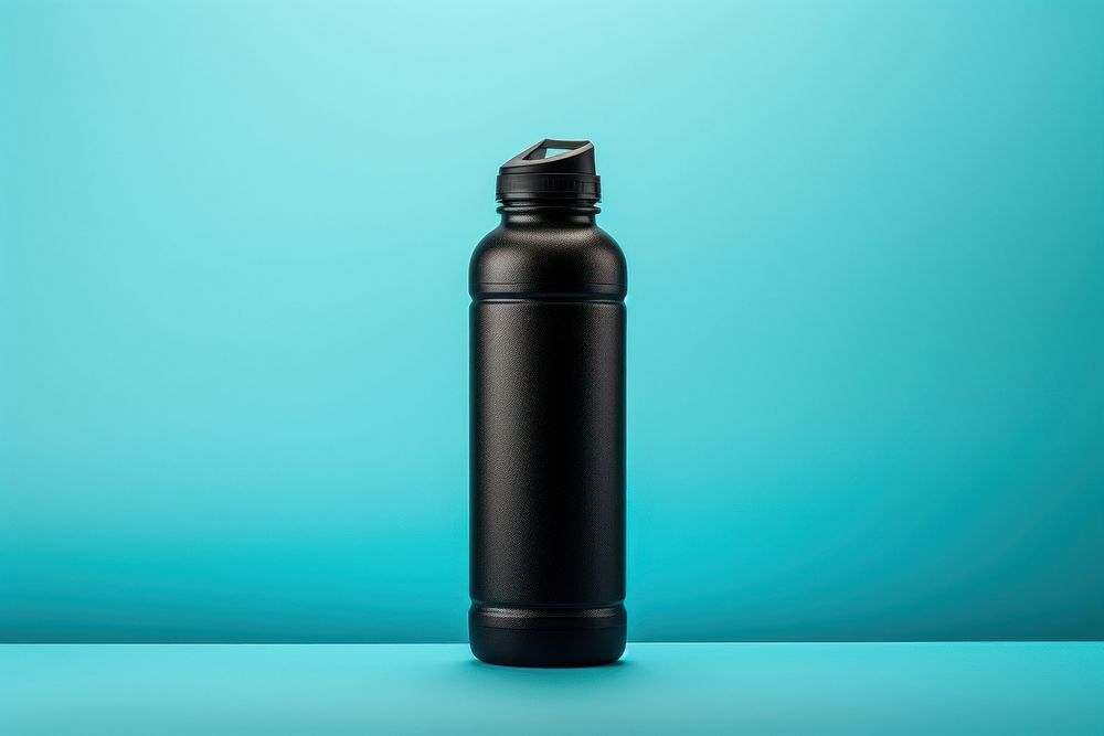 Gym water bottle cylinder drinkware container. 