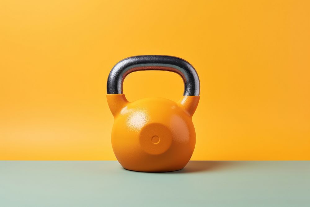 Kettlebell sports gym exercising. AI generated Image by rawpixel.