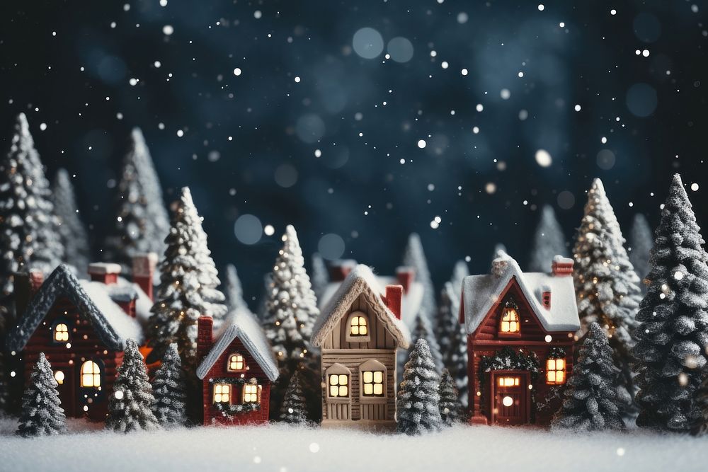 Christmas architecture building outdoors. AI generated Image by rawpixel.