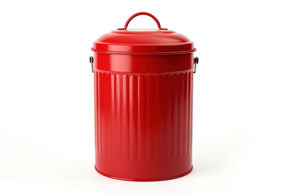 Bin white background container drinkware. AI generated Image by rawpixel.