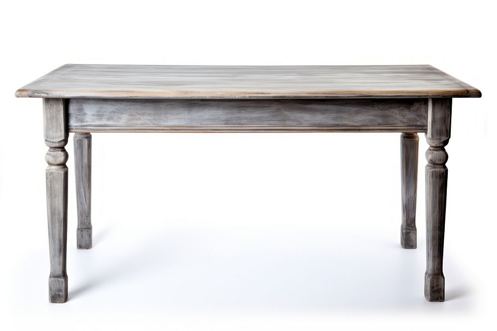 Grey Table table furniture white. AI generated Image by rawpixel.