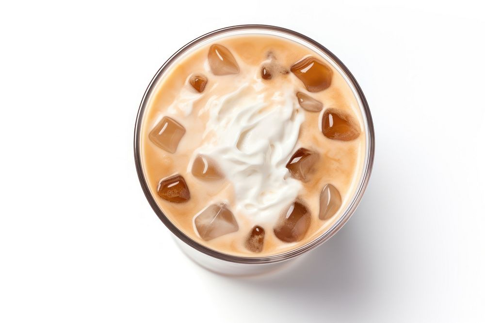 Iced coffee cup dessert drink. AI generated Image by rawpixel.