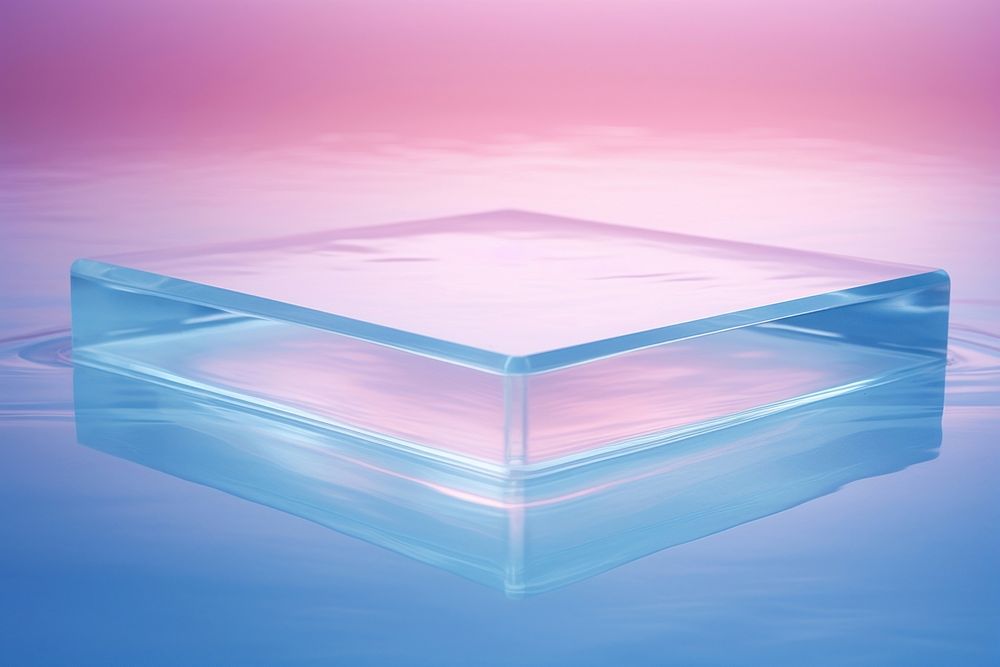 Holography reflection simplicity rectangle. AI generated Image by rawpixel.