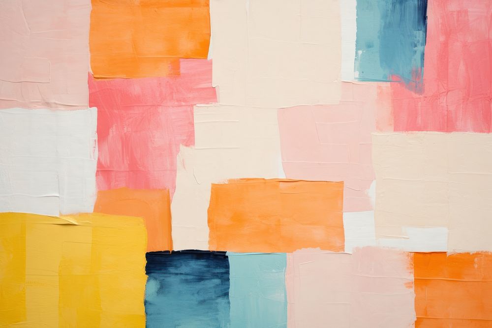 Summer art abstract painting. AI generated Image by rawpixel.