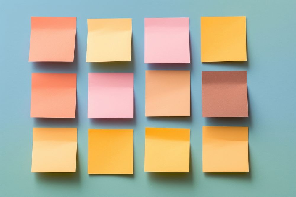 Postit paper organization backgrounds still life. AI generated Image by rawpixel.