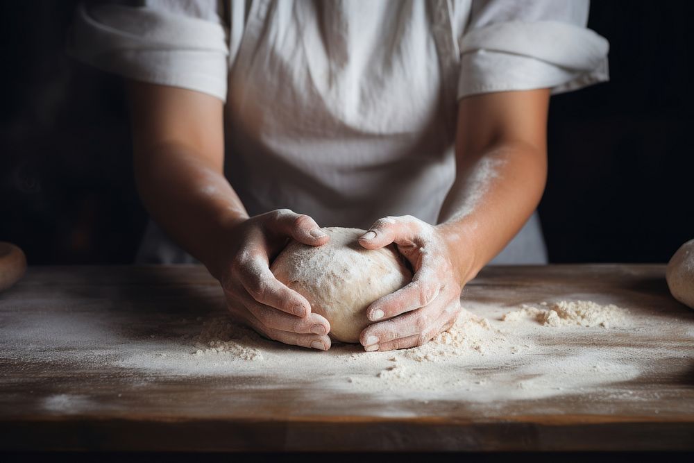 Kitchen cooking baker hand. AI generated Image by rawpixel.