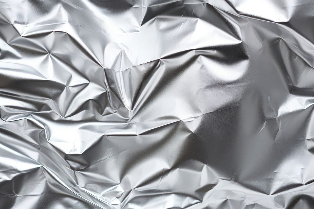 Aluminum foil Texture backgrounds textured aluminium. AI generated Image by rawpixel.