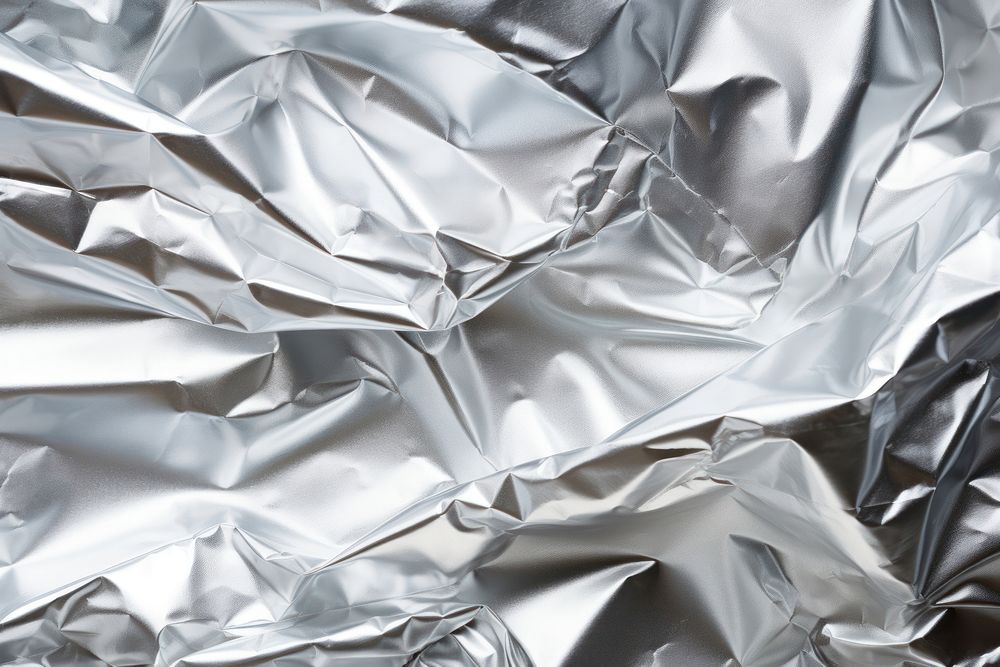 Aluminum foil backgrounds textured aluminium. 