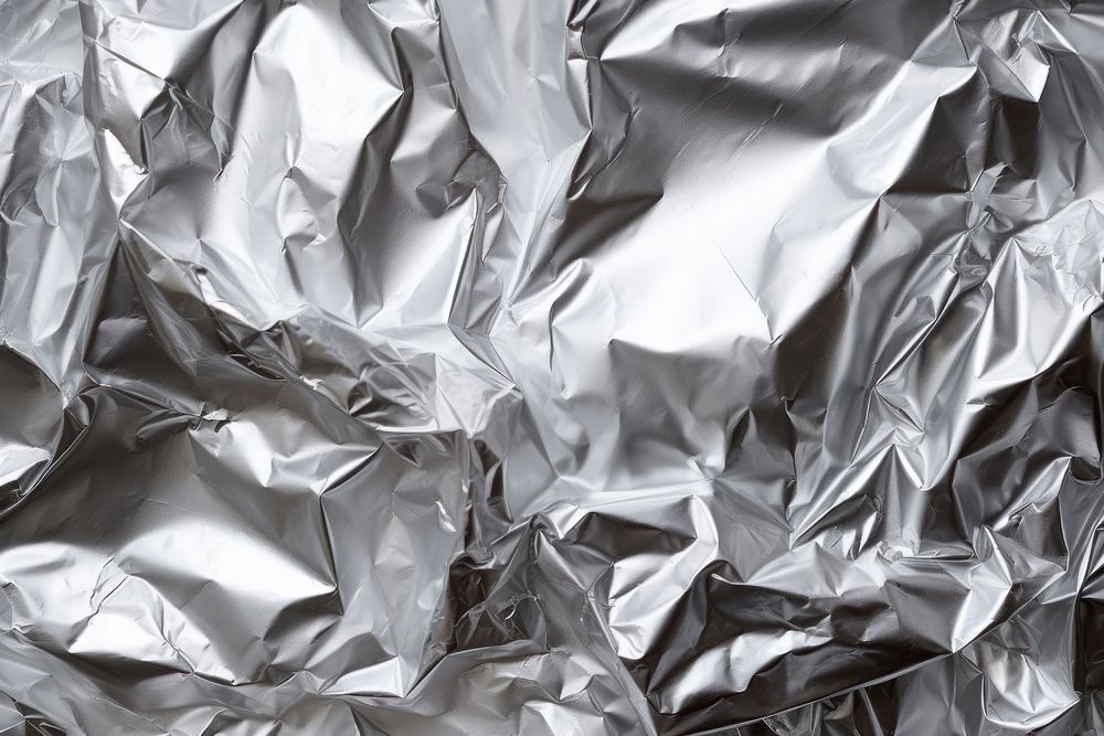 Aluminum foil backgrounds textured monochrome. 
