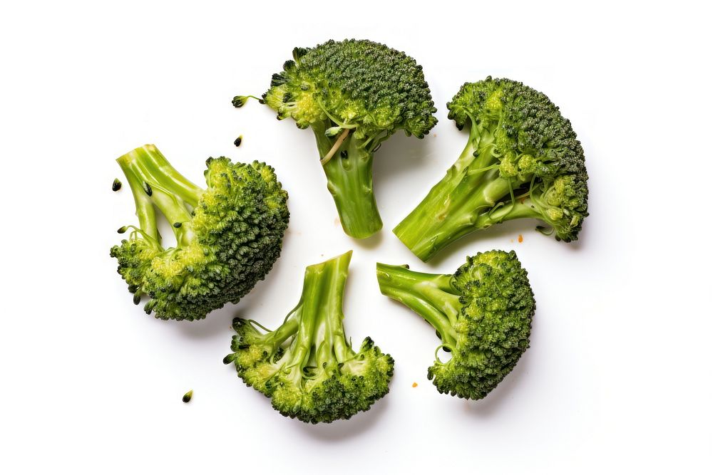 Roasted broccoli vegetable plant food. AI generated Image by rawpixel.