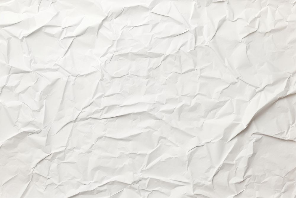 Paper sheet texture white backgrounds crumpled. AI generated Image by rawpixel.