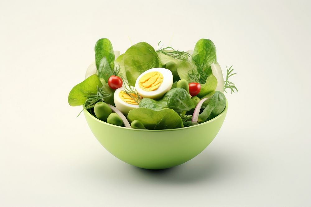 Salad plant food bowl.