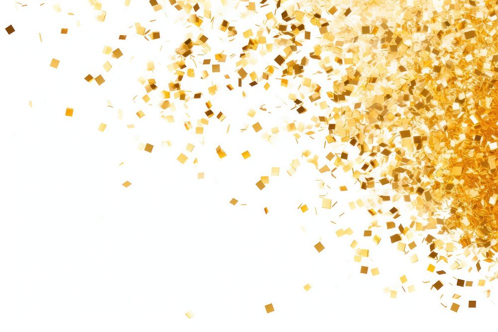 Confetti backgrounds glitter gold. AI generated Image by rawpixel.