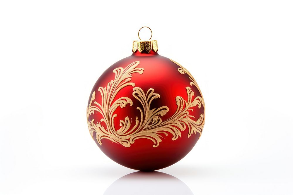 Christmas ornament christmas christmas ornament white background. AI generated Image by rawpixel.