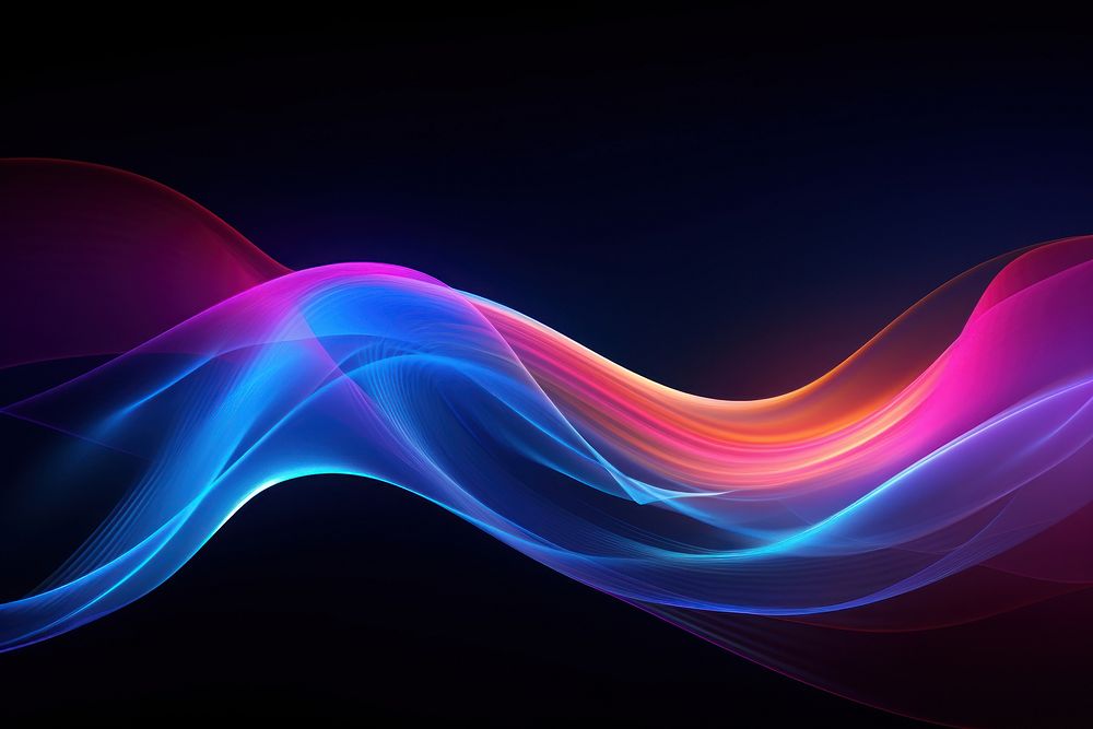 Digital abstract light backgrounds pattern. AI generated Image by rawpixel.