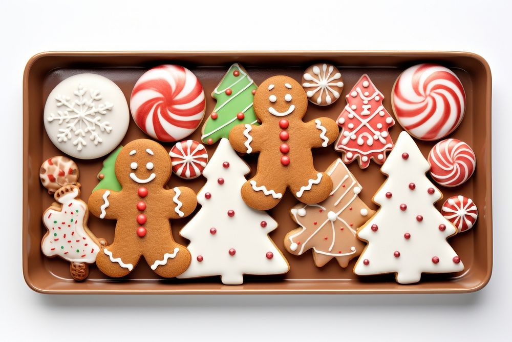 Christmas cookies gingerbread decoration dessert. AI generated Image by rawpixel.