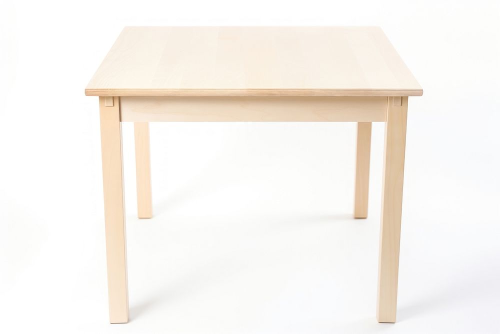 Plain table furniture plywood desk. AI generated Image by rawpixel.