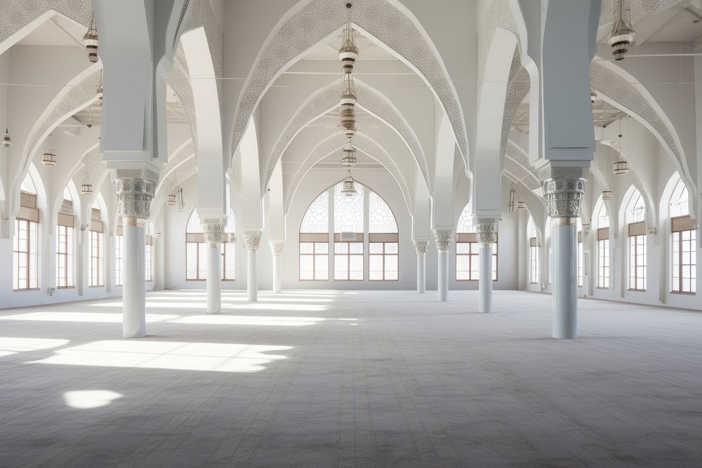 Architecture building flooring caravanserai. AI generated Image by rawpixel.