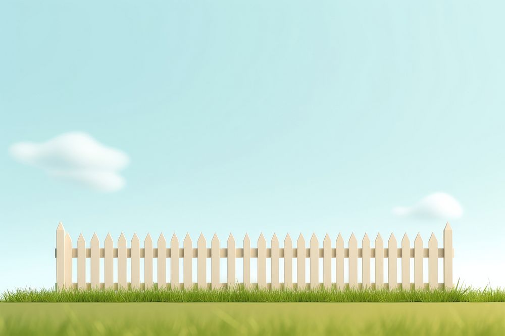 Fence backgrounds outdoors nature. AI generated Image by rawpixel.