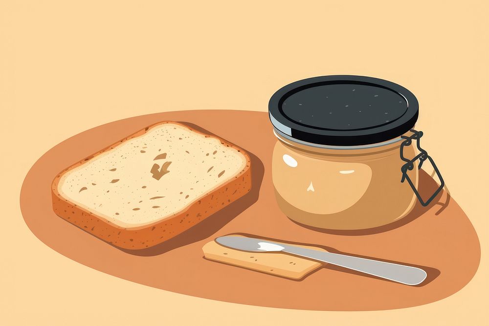 Bread jar food container. AI generated Image by rawpixel.